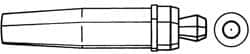 Victor - #1 Oxygen/Acetylene Cutting Torch Tip - A1 Tooling