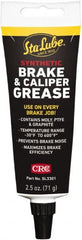 CRC - 2.5 oz Tube Synthetic High Temperature Grease - Black, High Temperature, 450°F Max Temp, NLGIG 2, - A1 Tooling