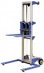 Vestil - 350 Lb Capacity, 118" Lift Height, Straddle Base Manually Operated Lift - A1 Tooling