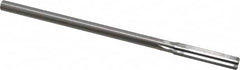 Made in USA - 0.3615" High Speed Steel 6 Flute Chucking Reamer - Straight Flute, 0.3105" Straight Shank, 1-3/4" Flute Length, 7" OAL - A1 Tooling