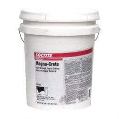 Loctite - 5 Gal Pail Gray Magnesium Phosphate Filler/Repair Caulk - 2000°F Max Operating Temp, 10 min Tack Free Dry Time, 1 to 2 hr Full Cure Time, Series 135 - A1 Tooling