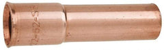 Victor - MIG Nozzle Short Stop Welder Nozzle/Tip/Insulator - 5/8" Wire Outside Diam - Exact Industrial Supply