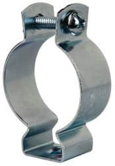 Cooper B-Line - Steel Rigid/EMT Conduit Hanger with Bolt - 1-1/2" EMT, 1-1/4" Rigid, 1/4" Rod, Zinc Plated Finish - A1 Tooling