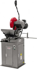 Jet - 2 Cutting Speeds, 14" Blade Diam, Cold Saw - 44 & 88 RPM Blade Speed, Floor Machine, 3 Phase, Compatible with Ferrous Material - A1 Tooling