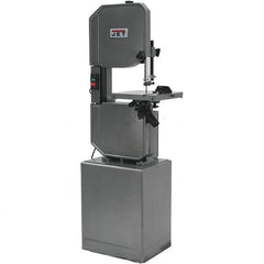 Jet - 13-1/2 Inch Throat Capacity, Step Pulley Vertical Bandsaw - 3300 (Wood), 39, 57, 78, 107, 142, 196, 278 (Metal) SFPM, 1 HP, Single Phase - A1 Tooling