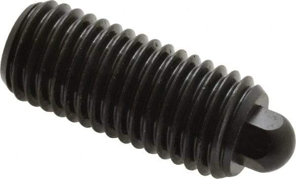 Vlier - 3/4-10, 1-3/4" Thread Length, 5/16" Plunger Projection, Steel Threaded Spring Plunger - 3/8 (Hex)" Max Plunger Diam, 1-3/4" Plunger Length, 6.7 Lb Init End Force, 37.3 Lb Final End Force, 3/8" Hex - A1 Tooling