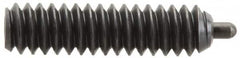 Vlier - 6-32, 17/32" Thread Length, 1/16" Plunger Projection, Steel Threaded Spring Plunger - 0.044 - 0.045" Max Plunger Diam, 17/32" Plunger Length, 1 Lb Init End Force, 1.6 Lb Final End Force, 0.063" Hex - A1 Tooling