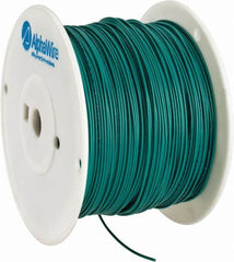 Alpha Wire - 18 AWG, 1 Strand, 305 m OAL, Tinned Copper Hook Up Wire - Green PVC Jacket, 0.072" Diam - A1 Tooling