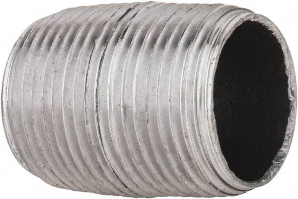 B&K Mueller - Schedule 40, 3/4" Diam x 1-3/8" Long Steel Black Pipe Nipple - Threaded - A1 Tooling