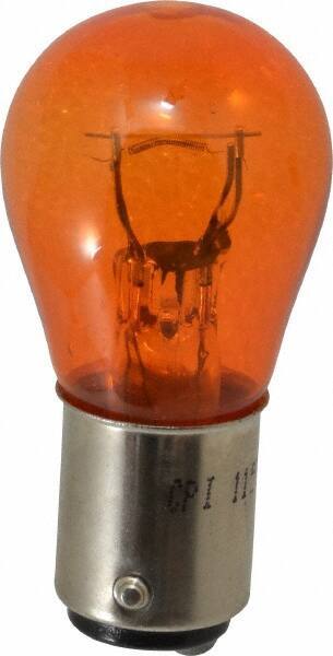 Value Collection - 12 Volt, Park & Signal Automotive Miniature Lamp - 26.88/8.26 Watt, Amber - A1 Tooling