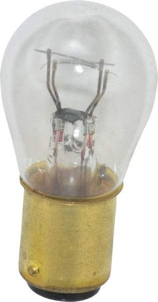 Value Collection - 12 Volt, Stop & Tail Automotive Miniature Lamp - 26.88/6.86 Watt, Clear - A1 Tooling