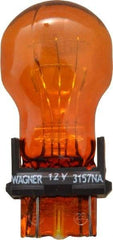 Value Collection - 12 Volt, Park & Signal Automotive Miniature Lamp - 26.88/8.26 Watt, Amber - A1 Tooling