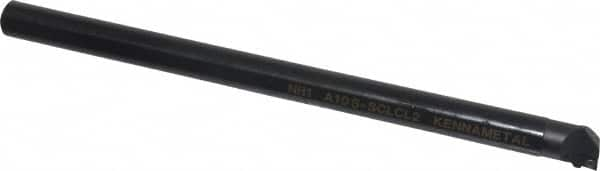 Kennametal - 19.56mm Min Bore Diam, 10" OAL, 5/8" Shank Diam, A-SCLC Indexable Boring Bar - CC.. Insert, Screw Holding Method - A1 Tooling