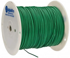 Alpha Wire - 16 AWG, 26 Strand, 305 m OAL, Tinned Copper Hook Up Wire - Green PVC Jacket, 0.092" Diam - A1 Tooling