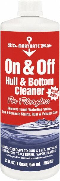 CRC - Water-Based Solution Hull and Bottom Cleaner - 32 Ounce Bottle, 32° F Freezing Point - A1 Tooling