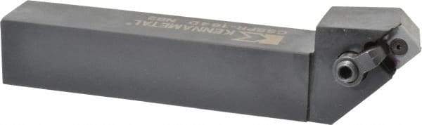 Kennametal - CSSP, Right Hand Cut, 45° Lead Angle, 1" Shank Height x 1" Shank Width, Positive Rake Indexable Turning Toolholder - 6" OAL, SP..42. Insert Compatibility, Series Kendex - A1 Tooling