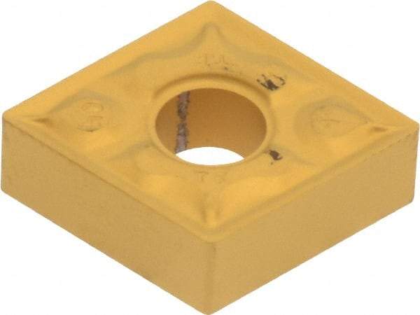 Iscar - CNMG431 TF Grade IC9250 Carbide Turning Insert - TiCN/Al2O3/TiN Finish, 80° Diamond, 1/2" Inscr Circle, 3/16" Thick, 1/64" Corner Radius - A1 Tooling