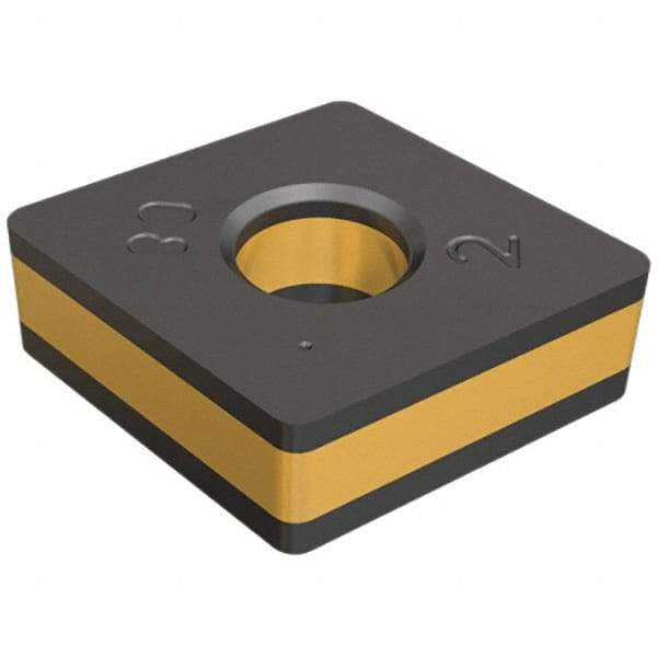 Iscar - CNMA432 Grade IC9007 Carbide Turning Insert - TiCN/Al2O3/TiN Finish, 80° Diamond, 1/2" Inscr Circle, 3/16" Thick, 1/32" Corner Radius - A1 Tooling