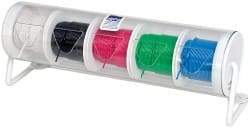 Alpha Wire - 22 AWG, 7 Strand, 500' OAL, Hook Up Wire - Black, Blue, Green, Red & White PVC Jacket, 0.065" Diam - A1 Tooling