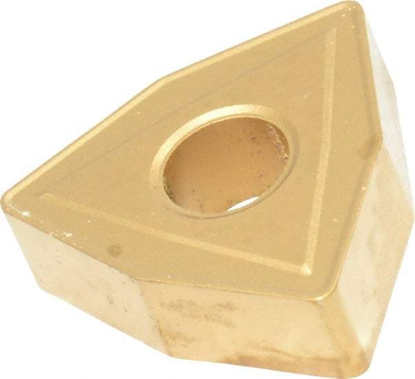 Kennametal - WNMG432 Grade KC850 Carbide Turning Insert - TiC/TiCN/TiN Finish, 80° Trigon, 1/2" Inscr Circle, 3/16" Thick, 1/32" Corner Radius - A1 Tooling