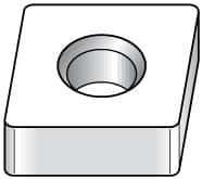 Kennametal - CNMA544 T0820 Grade KY3500 Ceramic Turning Insert - Uncoated, 80° Diamond, 5/8" Inscr Circle, 1/4" Thick, 1/16" Corner Radius - A1 Tooling