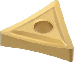 Kennametal - TNMP432 Grade KC850 Carbide Turning Insert - TiC/TiCN/TiN Finish, 60° Triangle, 1/2" Inscr Circle, 3/16" Thick, 1/32" Corner Radius - A1 Tooling