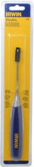 Irwin - 10-3/4" OAL x 1/8" Blade Width Wood Chisel - Polypropylene Handle - A1 Tooling