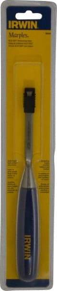 Irwin - 10-3/4" OAL x 3/8" Blade Width Wood Chisel - Polypropylene Handle - A1 Tooling