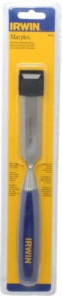 Irwin - 10-3/4" OAL x 1" Blade Width Wood Chisel - Polypropylene Handle - A1 Tooling