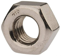 Value Collection - M10x1.50 Metric Coarse Stainless Steel Right Hand Heavy Hex Nut - 17mm Across Flats, 10mm High, Uncoated - A1 Tooling