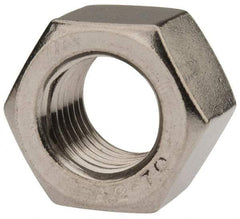 Value Collection - M16x2.00 Metric Coarse Stainless Steel Right Hand Heavy Hex Nut - 24mm Across Flats, 16mm High, Uncoated - A1 Tooling