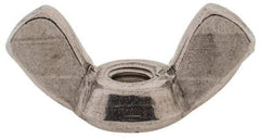 Value Collection - M4x0.70 Metric Coarse, Stainless Steel Standard Wing Nut - Grade 18-8, Austenitic Grade A2, 20mm Wing Span, 10.5mm Wing Span - A1 Tooling