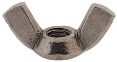 Value Collection - M6x1.00 Metric Coarse, Stainless Steel Standard Wing Nut - Grade 18-8, Austenitic Grade A2, 33mm Wing Span, 17mm Wing Span - A1 Tooling