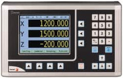 Fagor - 3 Axis, 32" X-Axis Travel, 14" Y-Axis Travel, 16" Z-Axis Travel, Milling DRO System - 0.0002", 0.0005", 0.001" Resolution, 10µm Accuracy, LCD Display - A1 Tooling