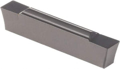 Kennametal - 0305G B Grade KC9320, 3.05mm Cutting Width Carbide Grooving Insert - 3.51mm Max Depth of Cut, Neutral, 0.2mm Corner Radius, TiCN/Al2O3 Finish - A1 Tooling