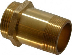 Value Collection - Brass Nipple - For Use with Fire Hose - A1 Tooling