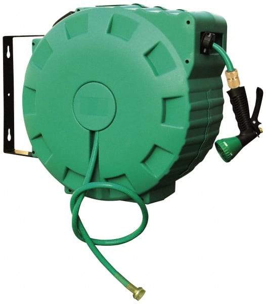 Value Collection - 80' Spring Retractable Hose Reel - 140 psi, Hose Included - A1 Tooling