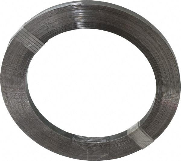 Value Collection - 1 Piece, 100 Ft. Long x 1/2 Inch Wide x 0.02 Inch Thick, Roll Shim Stock - Spring Steel - A1 Tooling