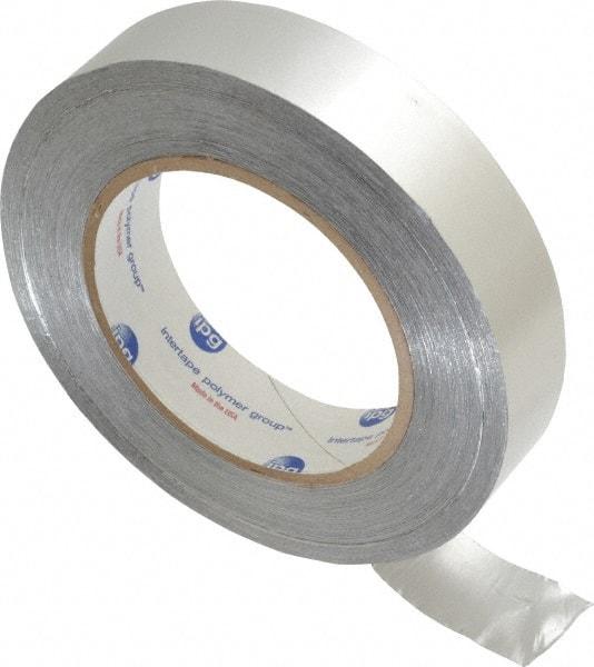 Intertape - 1" x 60 Yds Silver Foil Tape - 6.1 mil, Acrylic Adhesive, Aluminum Foil Backing, 29 Lb/ln Tensile Strength, -29.2°F to 203°F, Series ALF300 - A1 Tooling