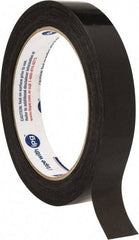 Intertape - 3/4" x 60 Yd Black Rubber Adhesive Strapping Tape - Polypropylene Film Backing, 2.7 mil Thick, 95 Lb Tensile Strength, Series 197 - A1 Tooling