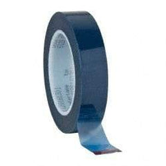 Intertape - 1" Wide x 72 Yd Long Blue Polyester Film Masking Tape - Series 6120, 3.2 mil Thick, 25 In/Lb Tensile Strength - A1 Tooling