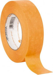 Intertape - 1-1/2" Wide x 60 Yd Long Orange Paper Masking Tape - Series Orange Mask, 7.3 mil Thick, 23 In/Lb Tensile Strength - A1 Tooling