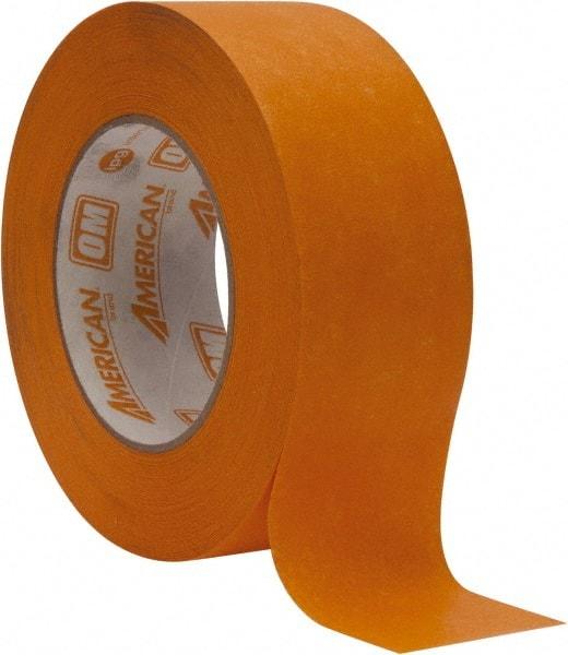 Intertape - 2" Wide x 60 Yd Long Orange Paper Masking Tape - Series Orange Mask, 7.3 mil Thick, 23 In/Lb Tensile Strength - A1 Tooling