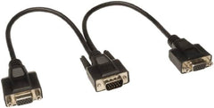 Tripp-Lite - 1' Long, HD15/HD15 Computer Cable - Black, Male, Female x Female - A1 Tooling