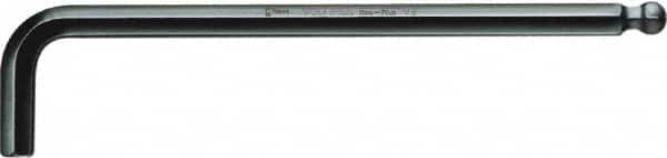 Wera - 3/32" Hex, Long Arm, Hex Key - 112mm OAL, Inch System of Measurement - A1 Tooling