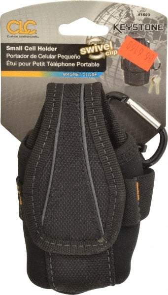 CLC - 5 Pocket Cell Phone Holster - Ballistic Polyester, Black, 2-3/4" Wide x 4-1/2" High - A1 Tooling