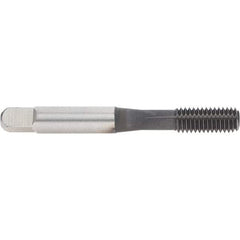 Accupro - M8x1.25 Metric Coarse D9 Thread Limit Bottoming Thread Forming Tap - Powdered Metal High Speed Steel, TiCN Finish, 2-23/32" OAL - A1 Tooling