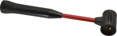 Proto - 1 Lb Head 1-1/2" Face Soft Face Hammer without Faces - 12-1/2" OAL, Fiberglass Handle - A1 Tooling