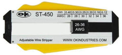 Jonard Tools - 36 to 26 AWG Capacity Precision Wire Stripper - Polycarbonate Handle - A1 Tooling