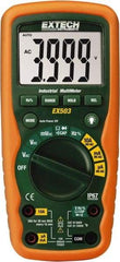 Extech - EX503, CAT IV, 1,000 VAC/VDC, Digital Auto Ranging Average Responding Manual Ranging Multimeter - 40 mOhm, Measures Voltage, Capacitance, Current, Frequency, Resistance - A1 Tooling